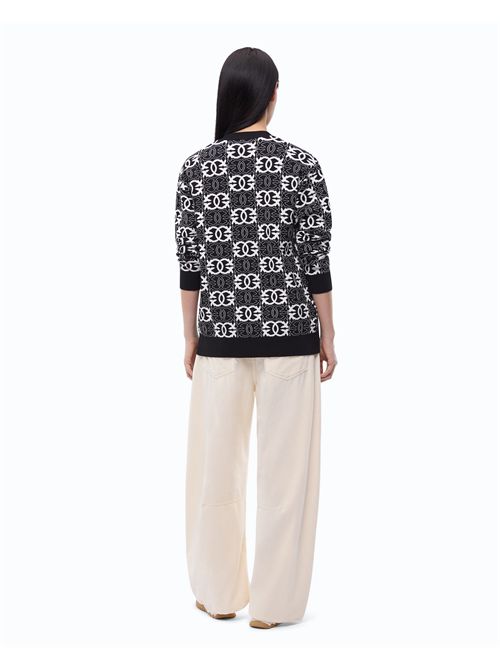 Cardigan con logo Love Birds PINKO | 106042A2YD/ZZ2